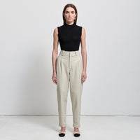 Harriet Trouser - Porcelain Leather