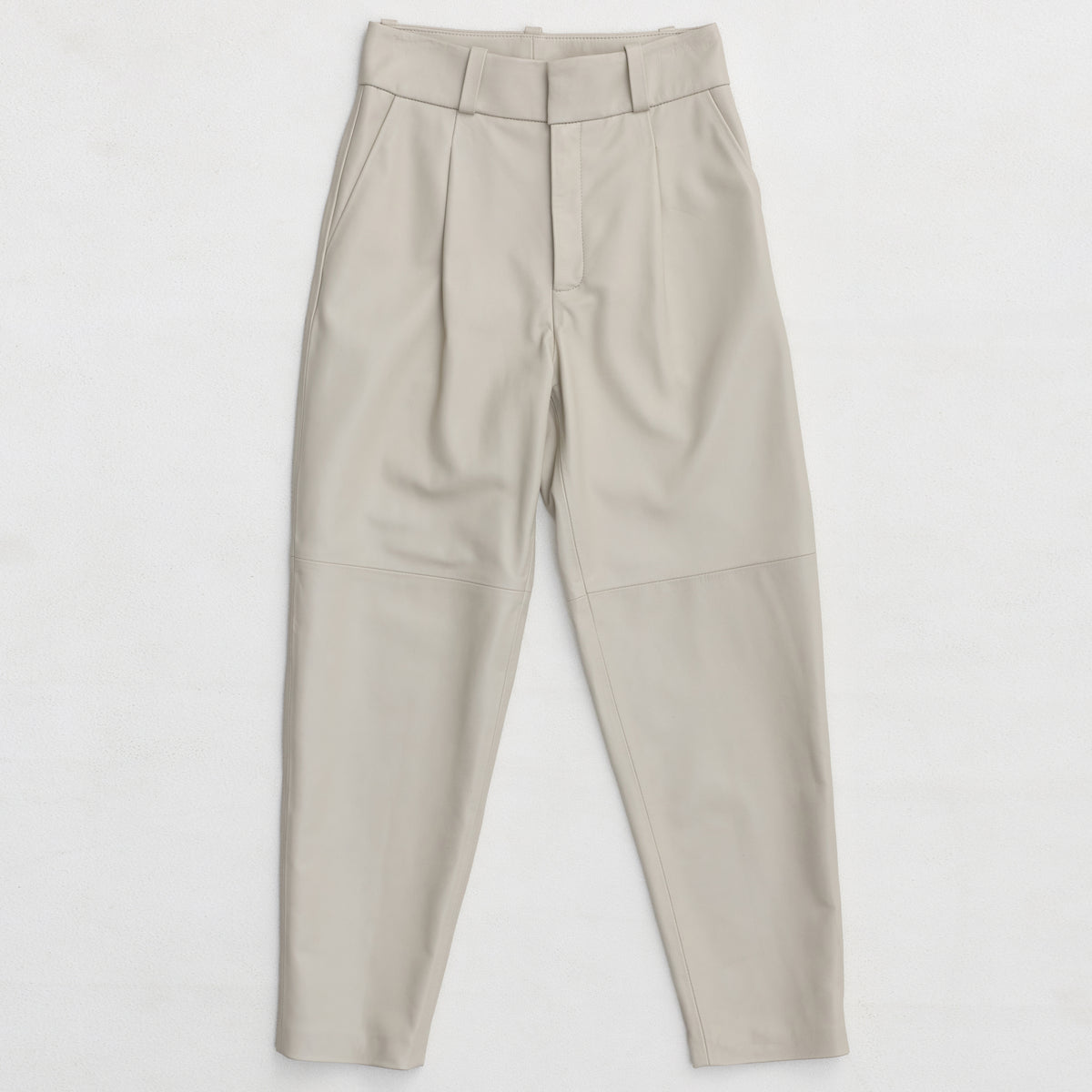 Harriet Trouser - Porcelain Leather