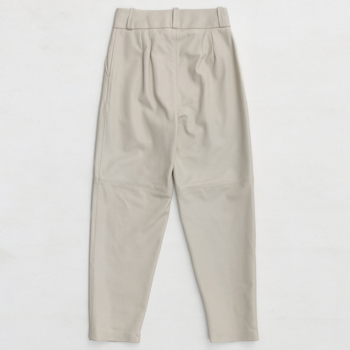 Harriet Trouser - Porcelain Leather