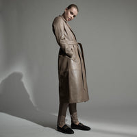 Amelia Trench Coat - Putty