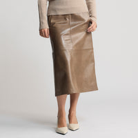 Gabriella - Long Skirt - Putty