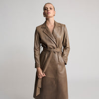 Amelia Trench Coat - Putty