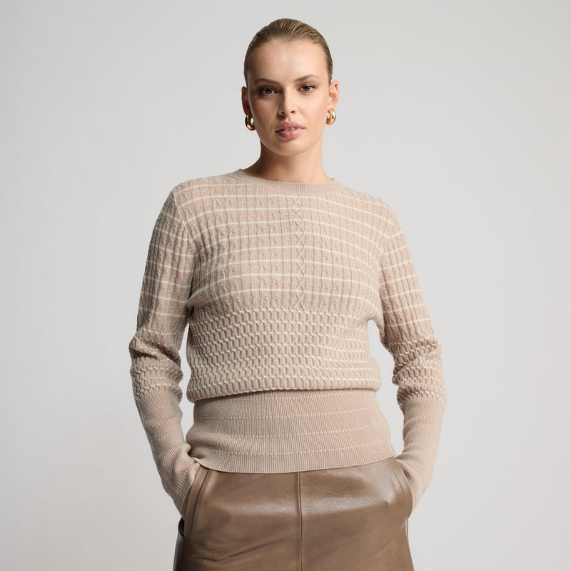 Portland Knit - Cashew