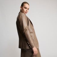 Samantha - Tailored Blazer - Putty