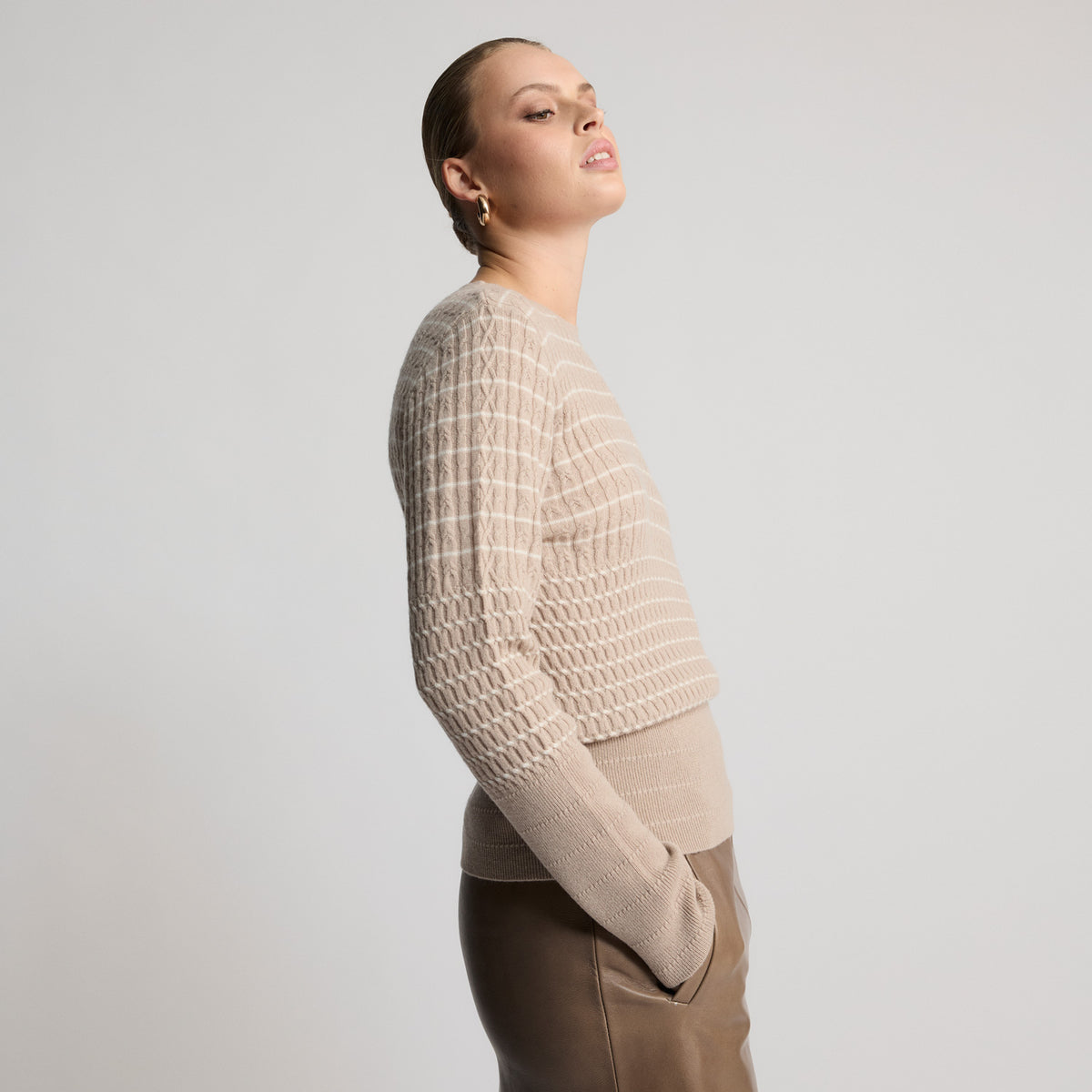 Portland Knit - Cashew