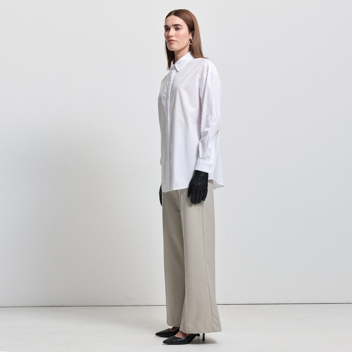 Tatum Shirt -  Porcelain