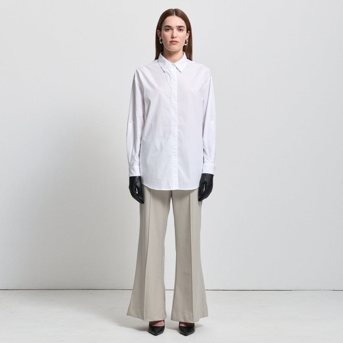 Tatum Shirt -  Porcelain