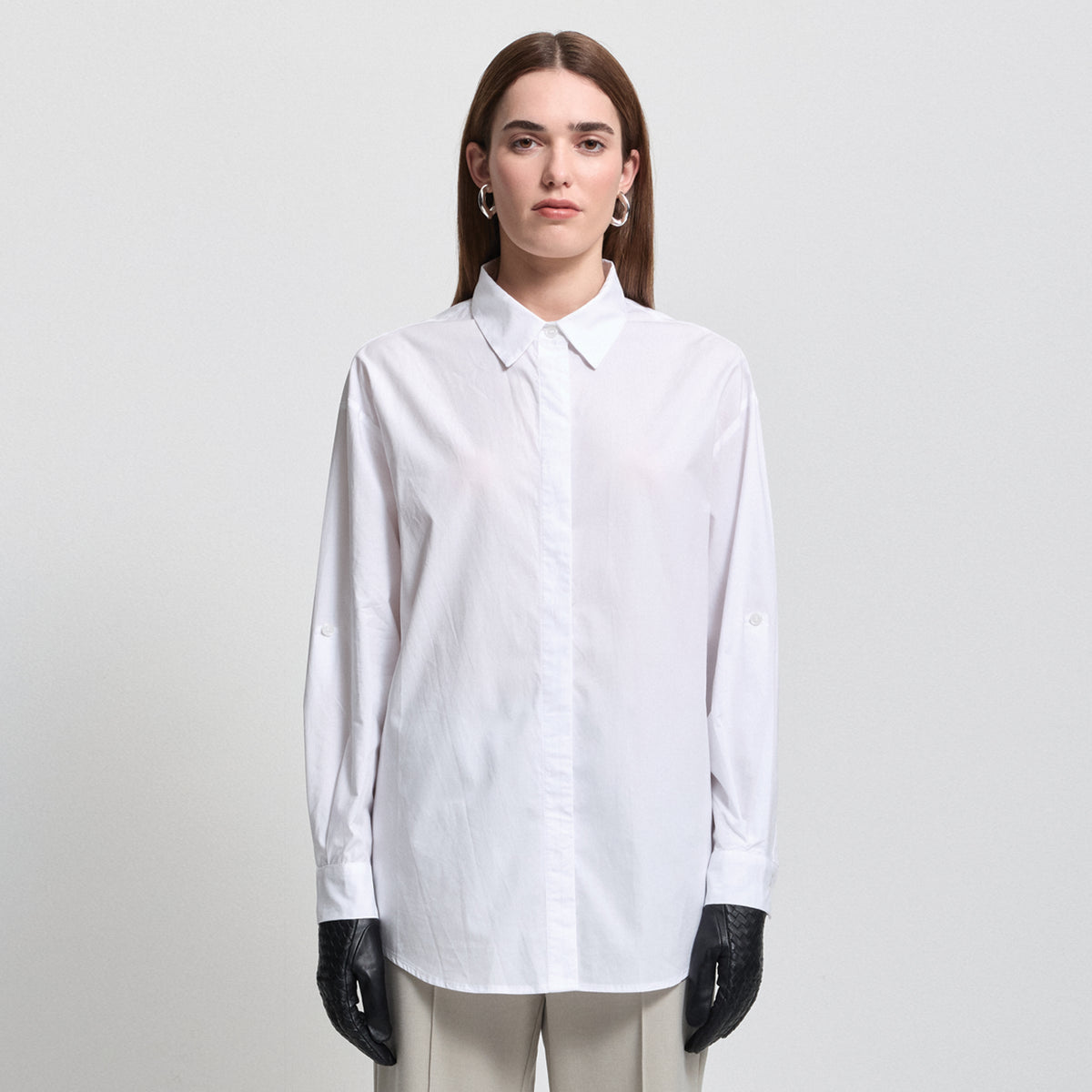Tatum Shirt -  Porcelain