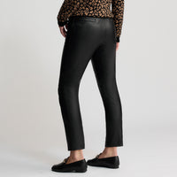 Tory Leather Pant - Jet Black