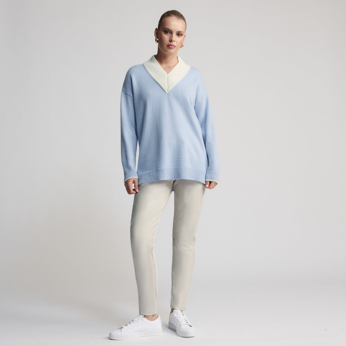 Parker Knit - Baby Blue