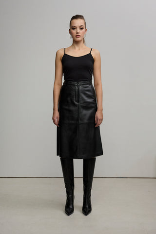 Trivett Skirt - Jet Black