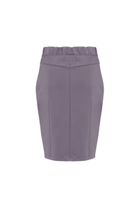 Trivett Leather Skirt - Lilac