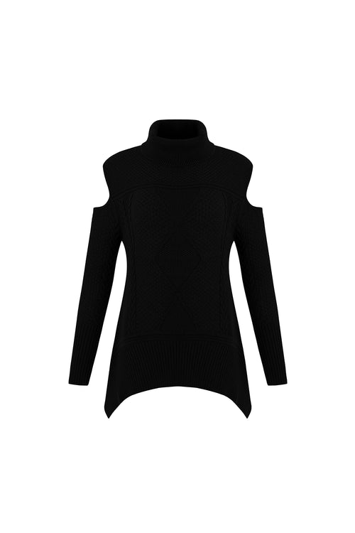 Trinity Knit - Jet Black
